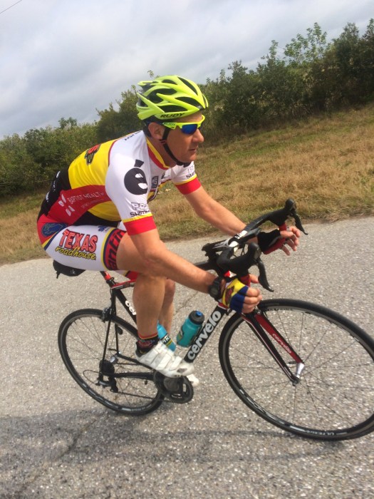 Curtis Tolson training in Florida, winter 2014.